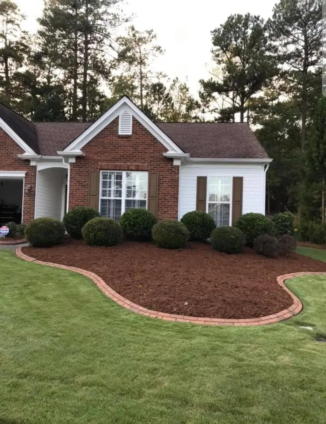 Pine Straw Installation
