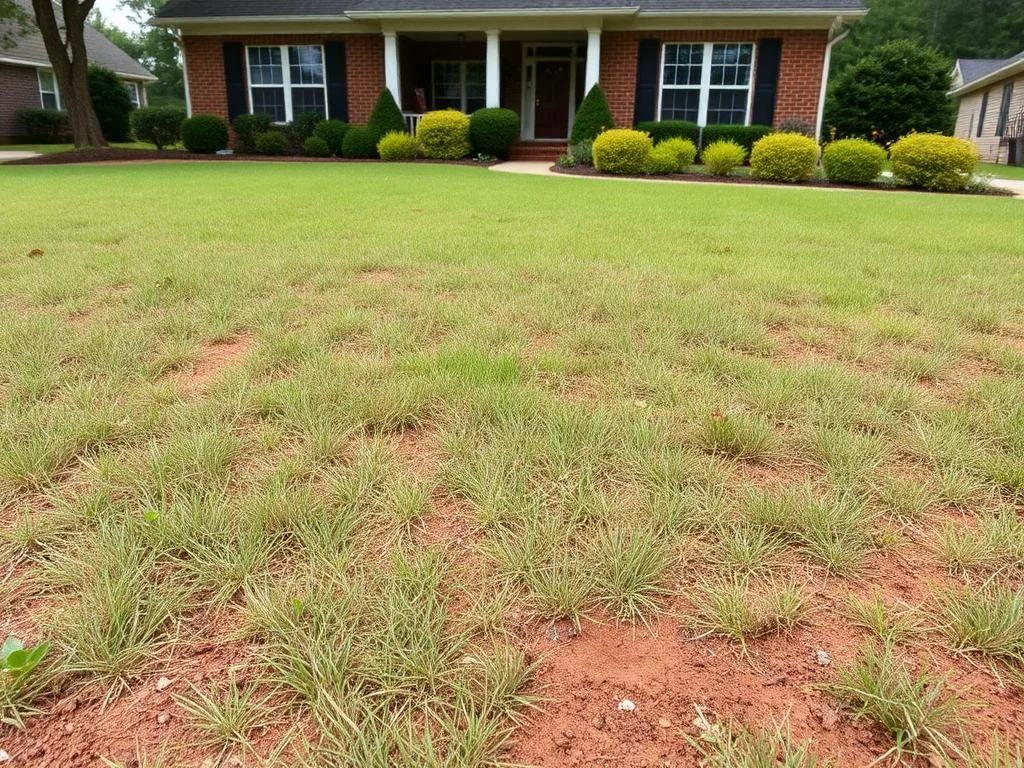 Sod installation illustration — illustrative before