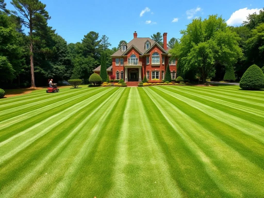 Sod installation illustration — illustrative after